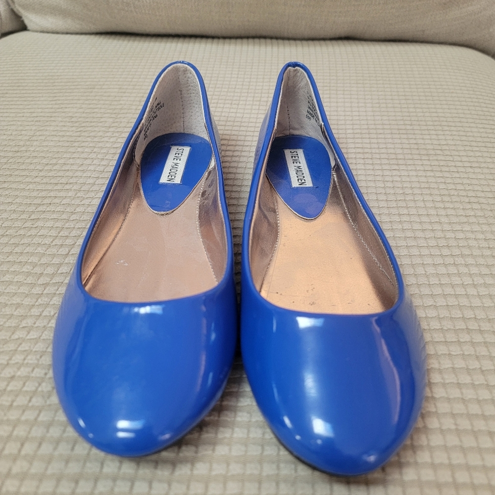 💙👰‍♀Beautiful Blue Steve Madden Flats💙👰‍♀